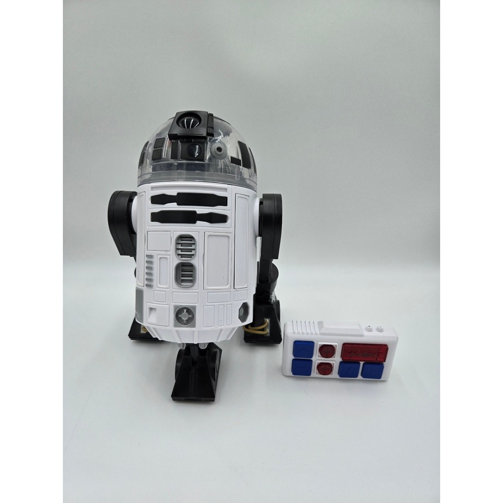 Disney Star Wars Droid Depot R2-D2 RC Unit White Remote Control Astromech AS-IS